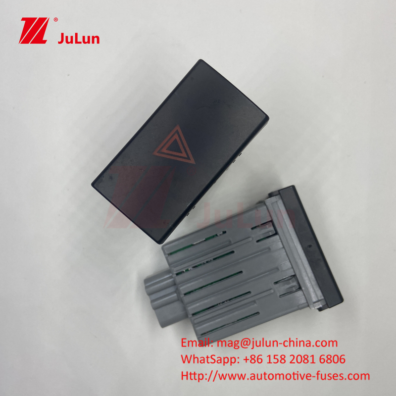 Listrik darurat berhenti lampu kilat Switch Audi A6 C6 Mobil Double Flash Switch Kegagalan Listrik darurat Switch