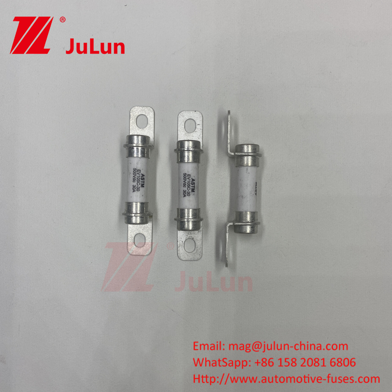 Desain Kinerja Keandalan Fusi Kendaraan Listrik 500VDC merujuk pada ISO8820-8&amp;GB/T31465.6