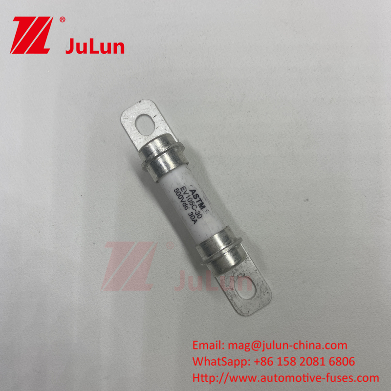 5A 10A 30A 50A 30A 500DV Kendaraan listrik murni Sistem kekuatan Kendaraan hibrida Fuse