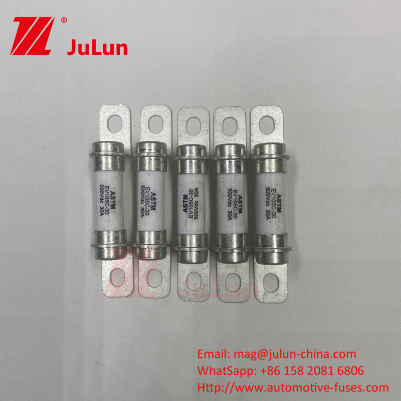 M6 Bolt Home Ev Charger 30A 40A Bolt M6 Otomotif Fuse berkualitas tinggi 5A 500VDC