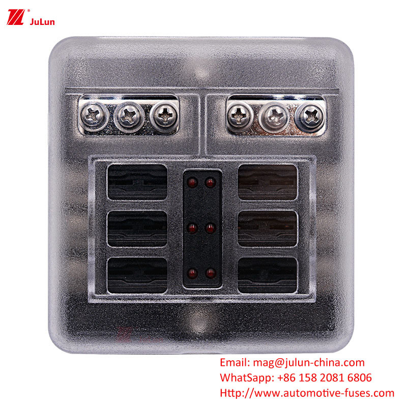 ANS/MIDI Tempat Sekering Mobil Reset Otomatis 30A-500A Tempat Sekering Baik Tiang Tunggal