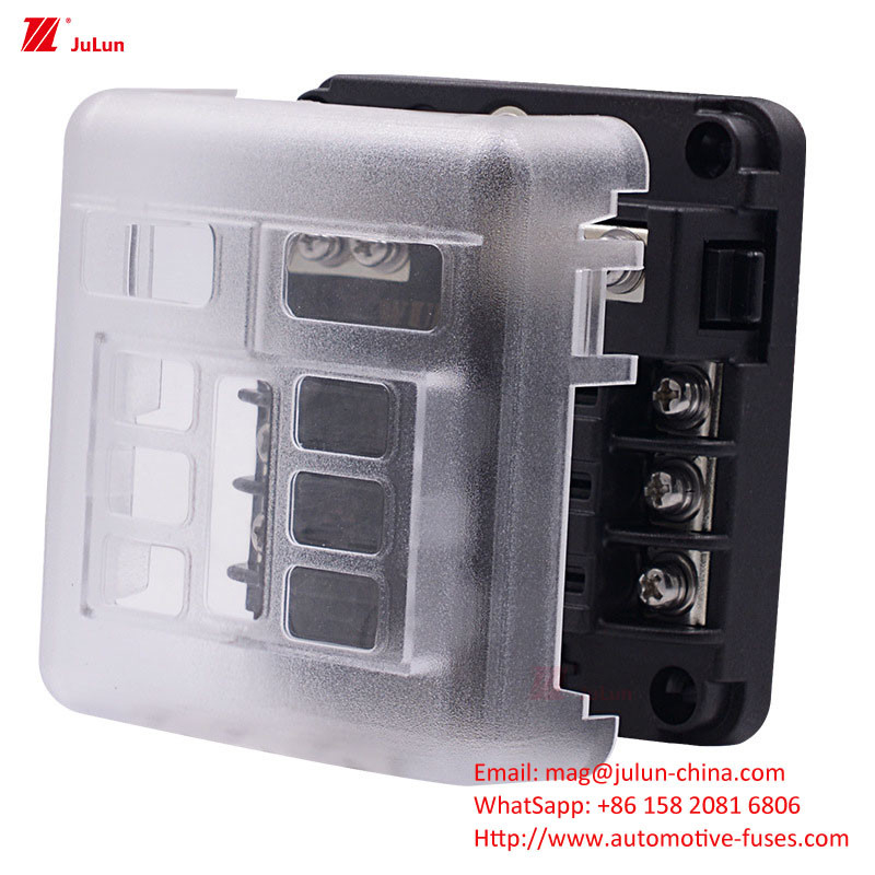 Eu UL bersertifikat Bolt-type Copper Automotive Fuse Holder 30A-500A Manual Reset Powerboat Circuit Breaker