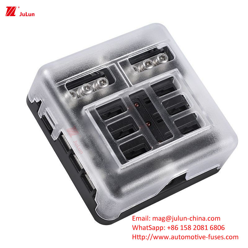 ANS/MIDI 30A-500A Pemecah Sirkuit Reset Manual Untuk Plastik Otomotif / Rumah Nylon
