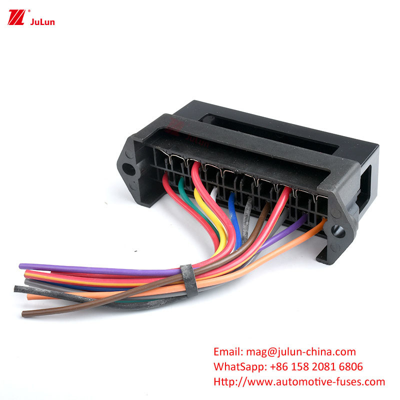 Eu UL Standard ANS Auto Parts Electronic Circuit Protection Terminal Current 32V30A-500A Kotak sekring