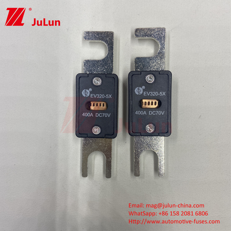 Fuse EV otomotif dengan nilai arus 80-500A - Sesuai dengan Standar ISO8820-5 dan GB/T31465.5-2015