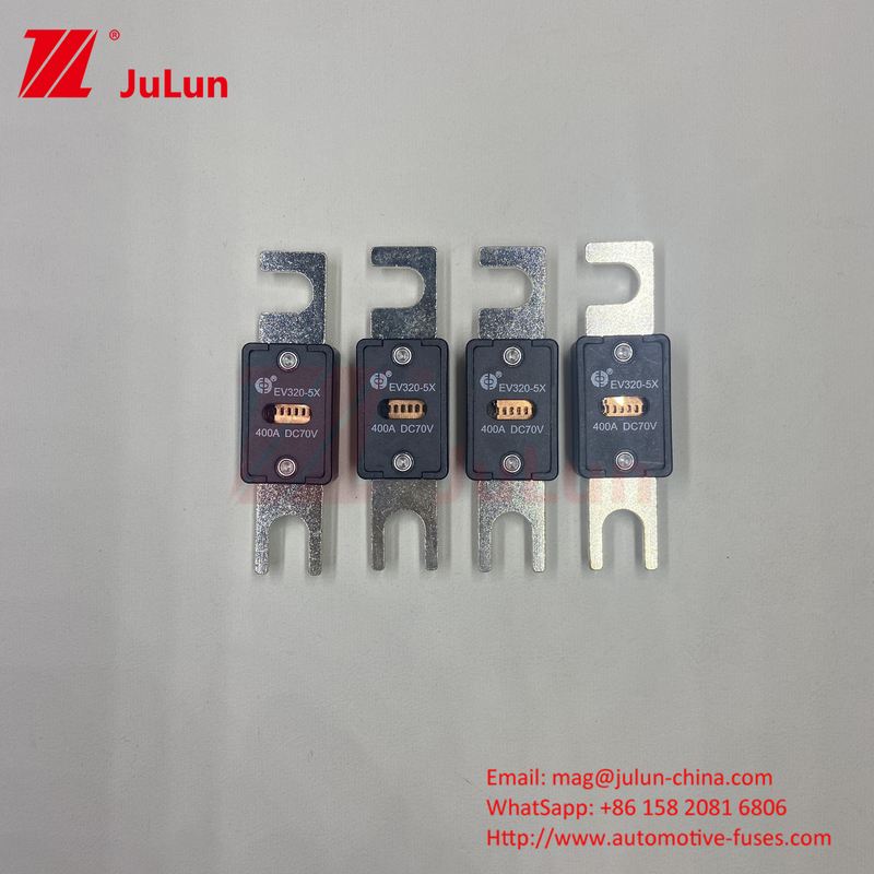 EV320-5X-150A 70VDC EV Fuse untuk Sistem Traksi Penggunaan Standar ISO8820-5