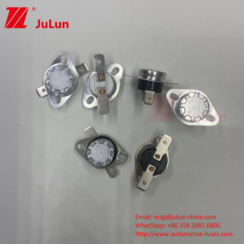 ≥100000 Kali Siklus Kehidupan Keramik Pindah Manual Reset Pelindung Termal Oven Mikrowave Menggunakan Over Heat KSD Bimetal Thermo