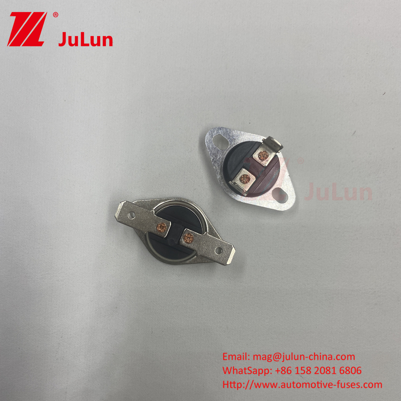 KSD301 Suhu diaktifkan pada Switch Off Reset manual Jenis RoHS Disetujui