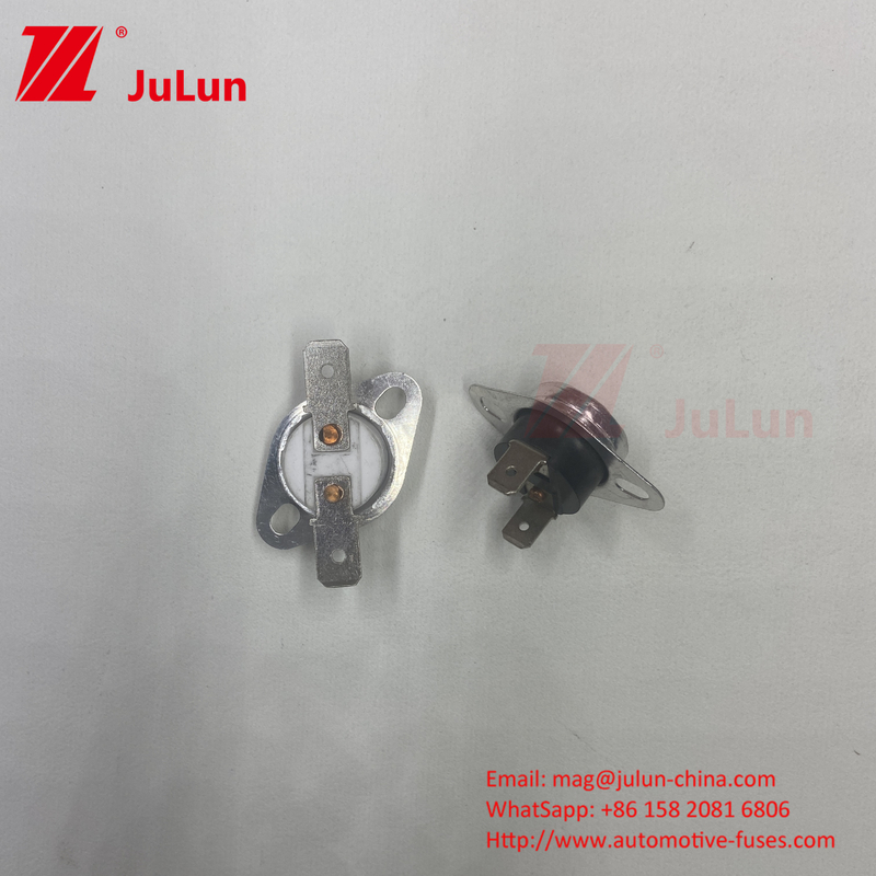 Hermal Switch Contact AC250VM Manual Reset Thermal Protector Microwave Oven Gunakan Lebih Panas KSD Bimetal Thermostat