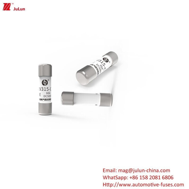 Fuse tabung EV315 500V 60A Baru Energi Power Seri Produk