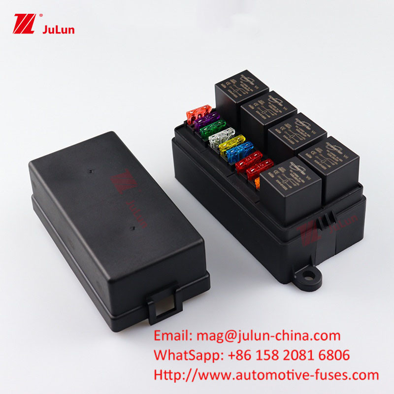 ANS Auto Parts Electronic Circuit Current 30-50A Pemegang Sekring Bolt Kecil Untuk Sistem Otomotif Dapat Memulihkan Pemutus Sirkuit