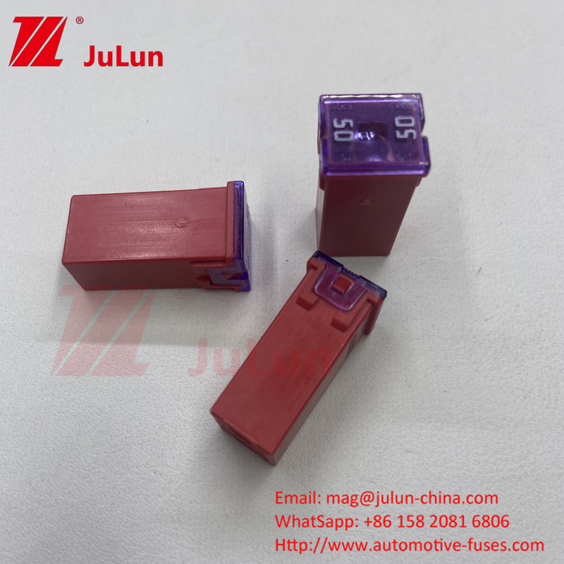 JCAS060.X Kendaraan Lalu Lintas 32V 58V Fuse Bilah Otomotif Dalam Berbagai Amperage Dengan Logo Khusus
