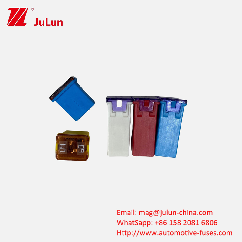 Littel Automobile Square Fuse 32V 58V SBFC J FLF N 0495 0895 Pengisian Mobil Listrik EV Blade Fuse 20-60A