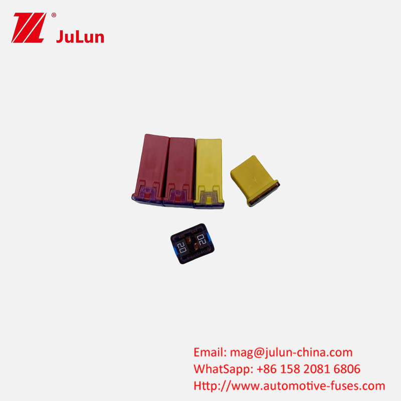 58V Nilai OEM EV Blade Jcase 20 25 30 40 50 60Amp Sekering Otomatis Link Sekering Persegi FLF-N PEC SBFC-LPJ Littelfuse 0895 Lo