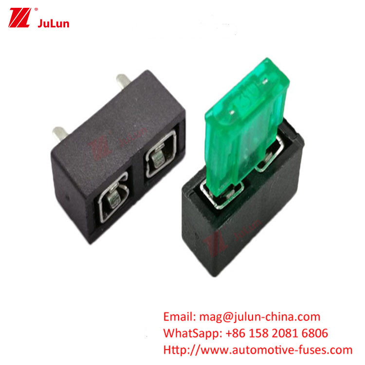 Kompak UE UL pemutus sirkuit Untuk Mobil ANM Fork Peg Tipe Dual Car Fuse Holder Satu In Double Out Besar Fu