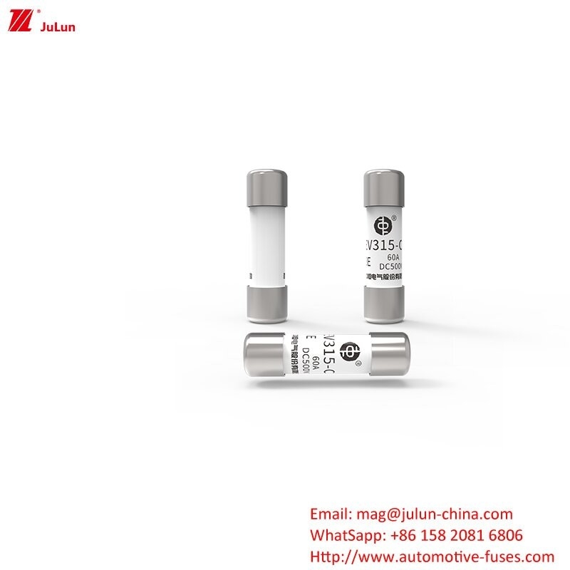 60A Fuse Kendaraan Listrik 500V Tegangan Nominal GB / T31465