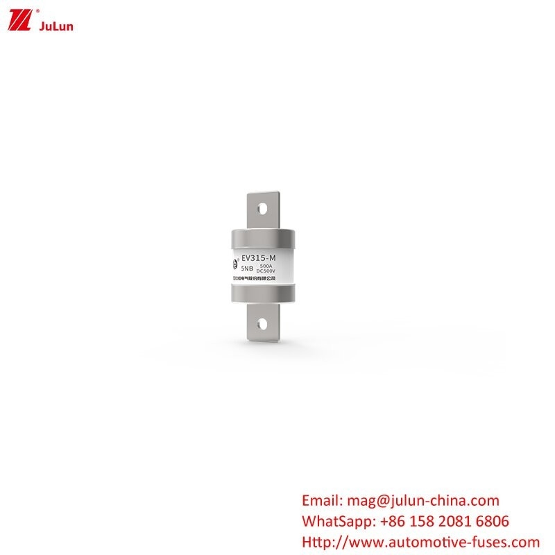 Adaptor pengisi daya EV kompatibel dengan mobil listrik tabung bulat tipe sekring DC500V