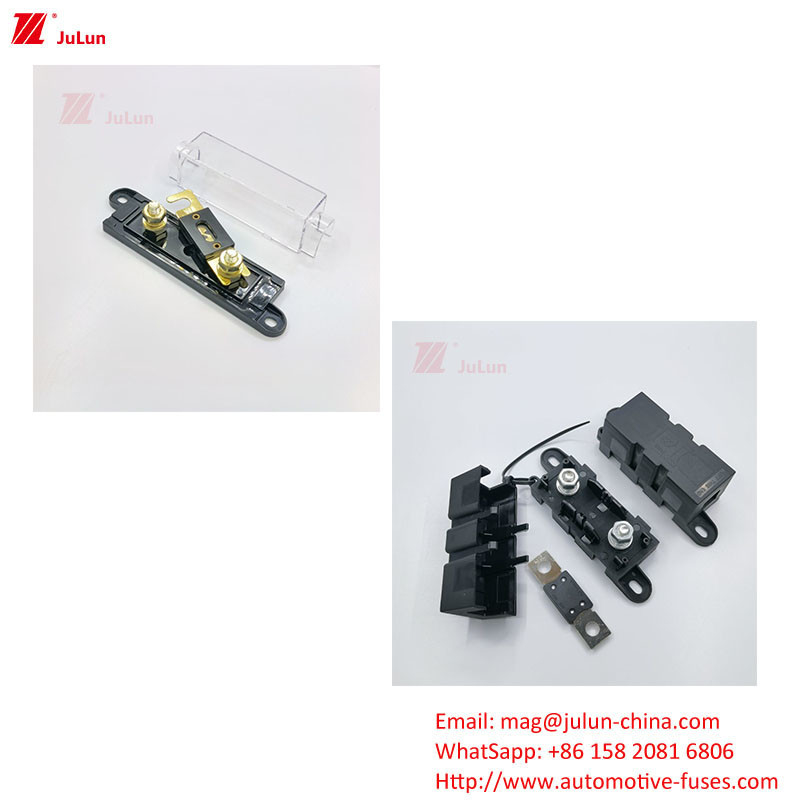 Auto Electronic Circuit Protection Boat Manual Reset Circuit Breaker 30A-500A32V Pemegang sekring otomatis