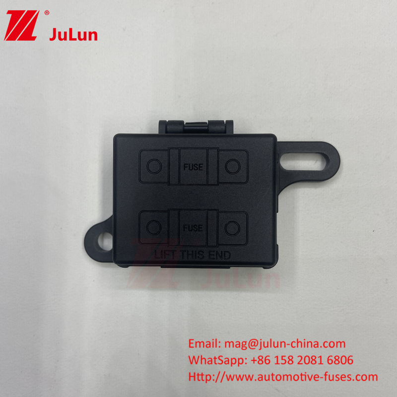 ABS Kuningan Pbt Fireproof Blx A Low Voltage Fuse Holder Dust Proof Desain 20A-500A