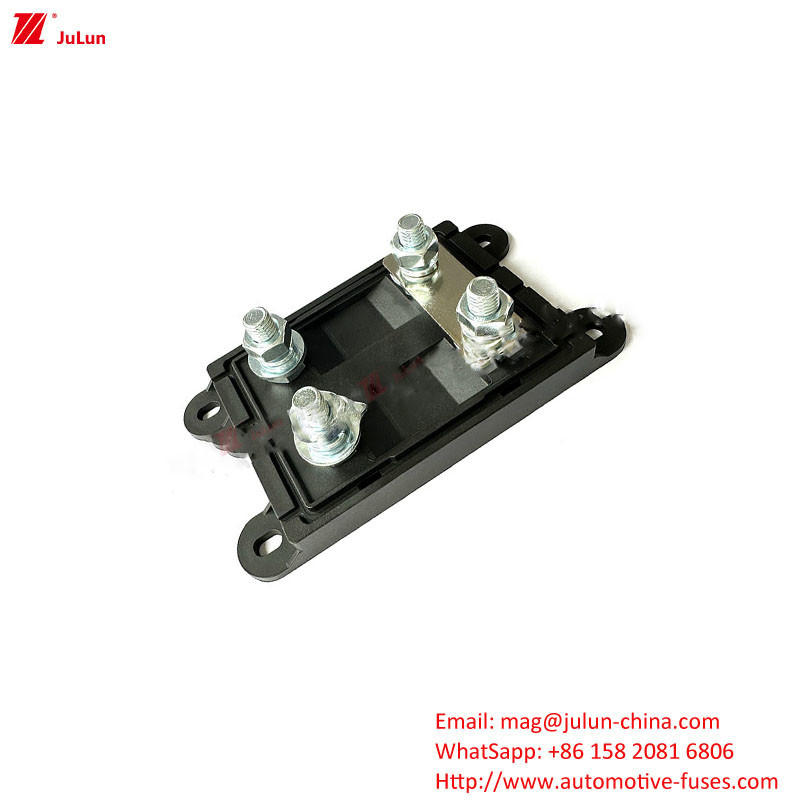 ANS / MIDI Pemegang Sekring Premium Kecil suku cadang otomotif Kontak Tembaga Bipolar Mooring Manual Reset Circuit B