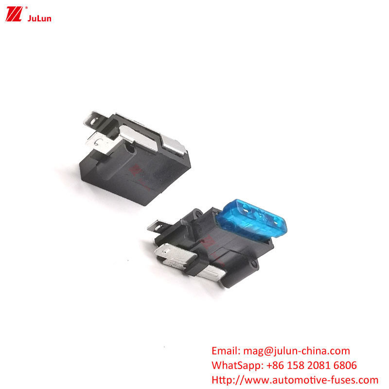 Eu Disetujui Otomotif Industrial Electrical Spare Parts Bipolar 32V 30A-500A Tembaga Otomotif Fuse Holder