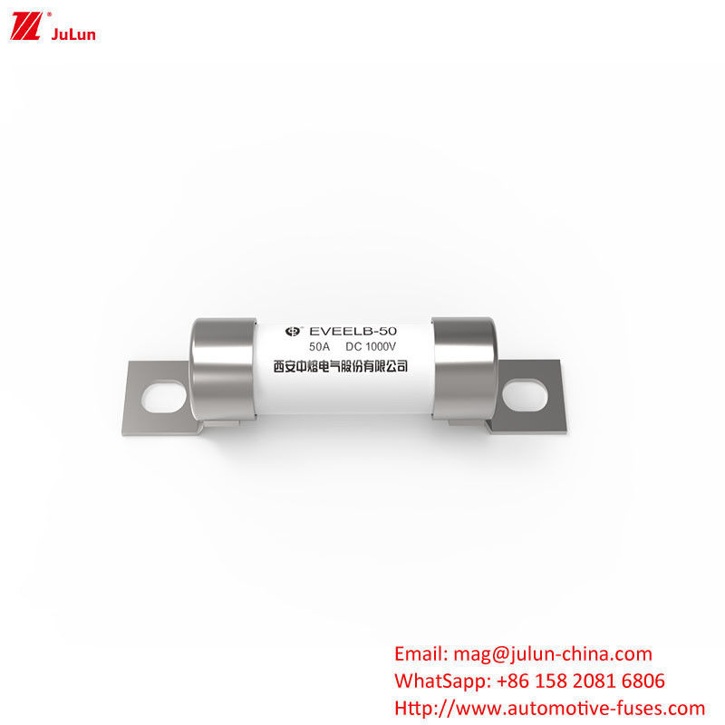 EVEELB Kendaraan Listrik Medium Fast Charging Fuse Terminal Type 10A hingga 50A DC 1000V