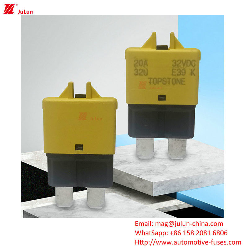 Eu UL pemutus sirkuit manual untuk pemegang sekring kecil ANS/MIDI 30A-500A32V pemegang sekring pisau nylon otomotif