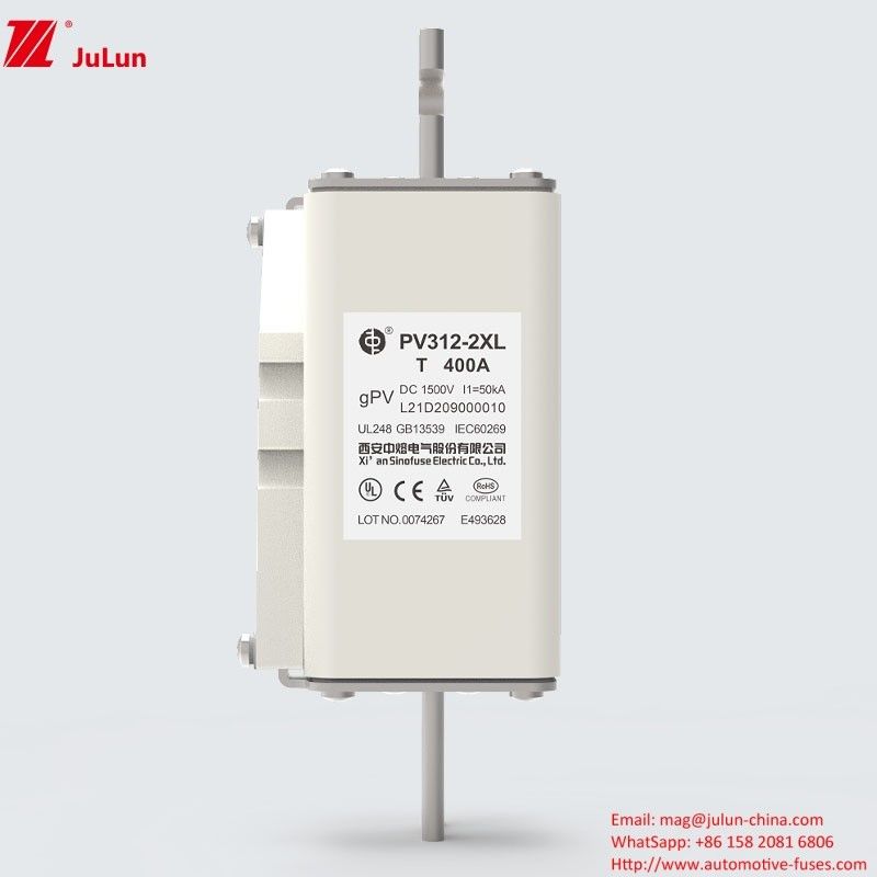 400A Tegangan Pemegang Sekring Keramik Untuk Sistem Photovoltaic