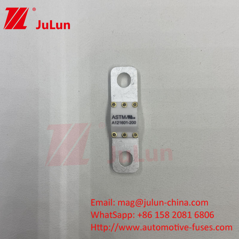 125VDC 150A ASTM Bolt Screw Dc Pengisian Mobil Listrik Rumah Ev Pengisi Daya Sekring Untuk Mobil Listrik EV121601