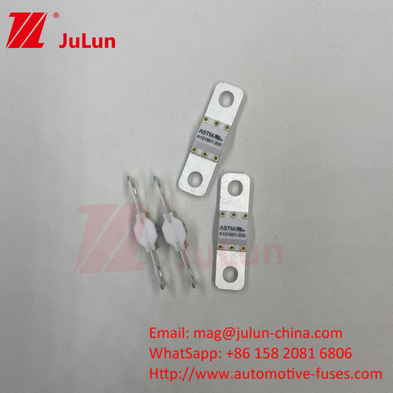 125VDC 300A ASTM Kendaraan listrik Fast Charging / Ev Dc Fast Charger Fuse Dengan Proteksi Sekrup Bolt