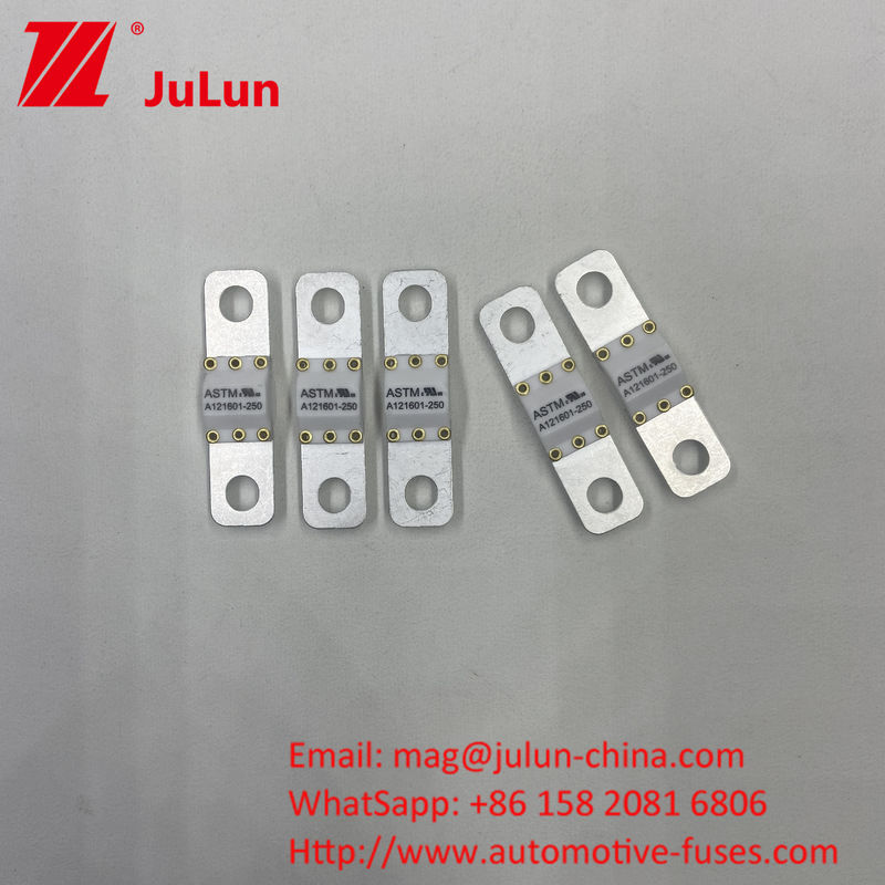 A121601-250A Sekrup M6/M8 Mount Electric Vehicle Fuse untuk Perlindungan Arus Navigasi Mobil