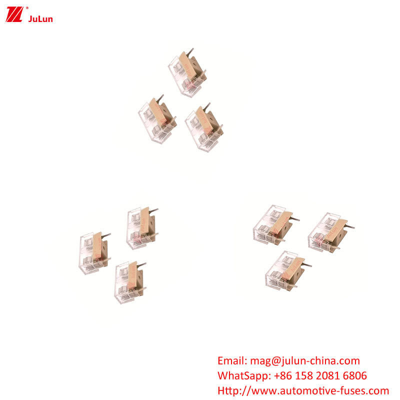 ANS / MIDI Pemegang Sekring Kecil Tembaga Kontak 32V Nylon Mooring Circuit Breaker Plastik Housing