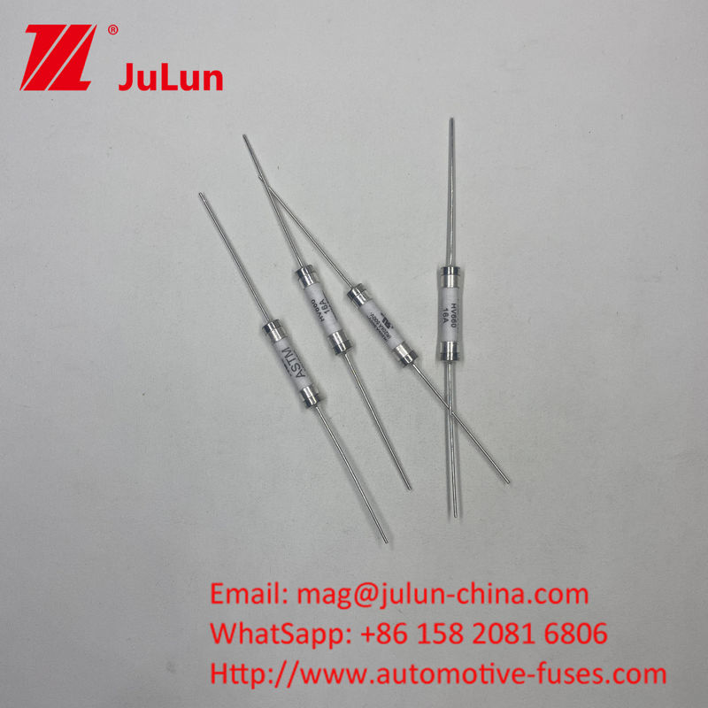 20A 500VCD 6*30mm HV660 ASTM PCB Hole / Clamp Installation 500VDC Fuse Keramik