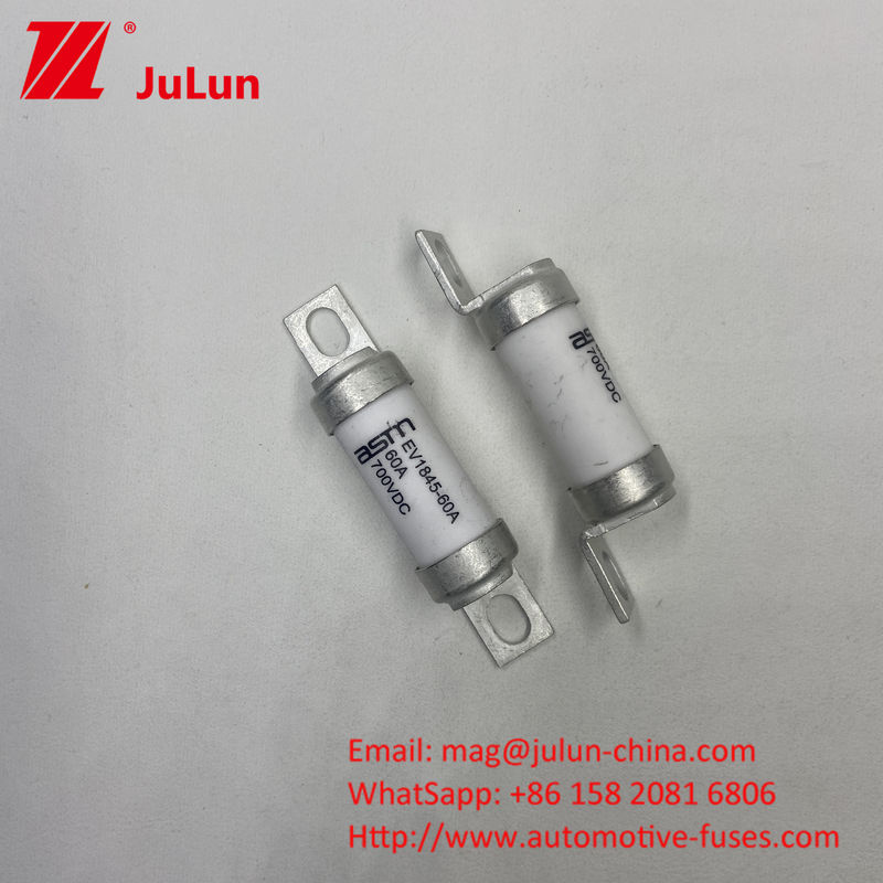35A 700VDC EV1845 Sekring untuk Kendaraan Listrik dengan Bolt Fuse Terminals Screw M8 M6