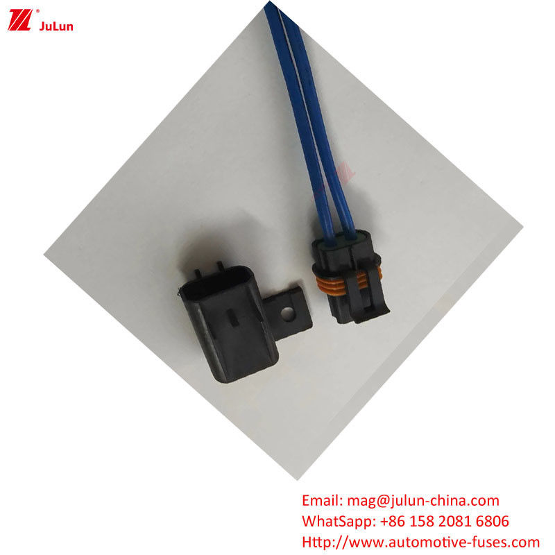 Bolt Peralatan Manual Reset Air Switch Otomotif pemegang sekering listrik Plastik / Nylon Housing 32V