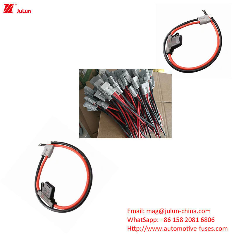 Eu UL Standard New Energy Vehicle Fuse Seat Nominal Voltage 32V Untuk Industri Otomotif Traktor