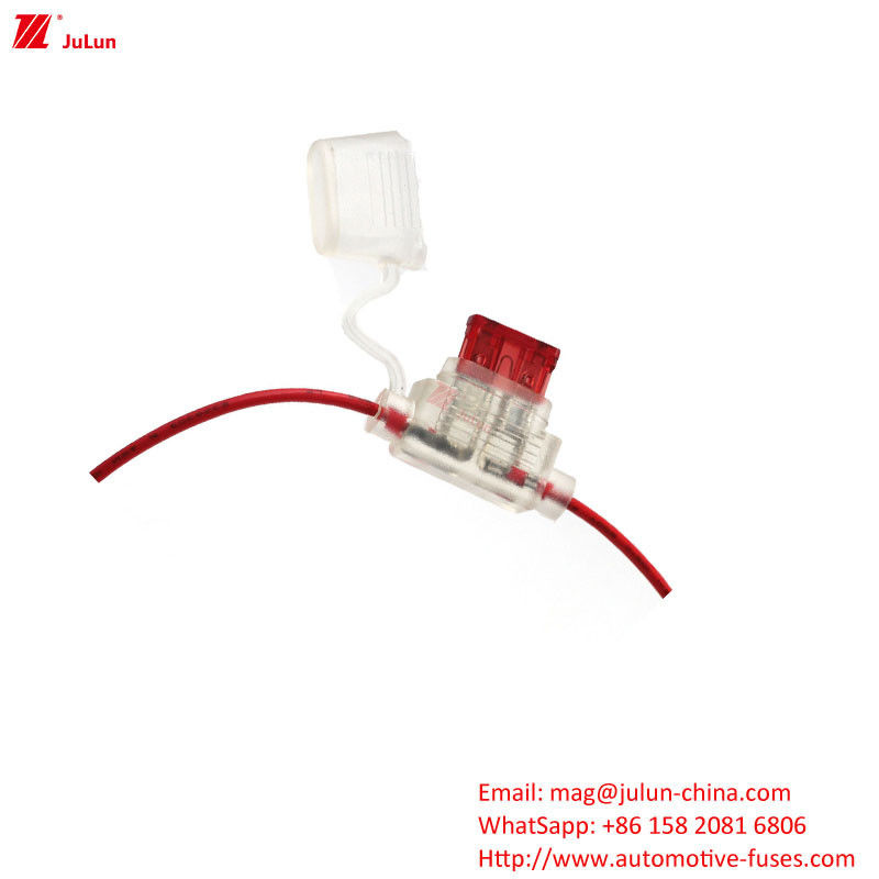 Eu UL Standard Automotive Fuse Holder Assembly Kit 32V Tegangan Nominal Untuk Fuse Dalam Lingkungan Operasi yang keras