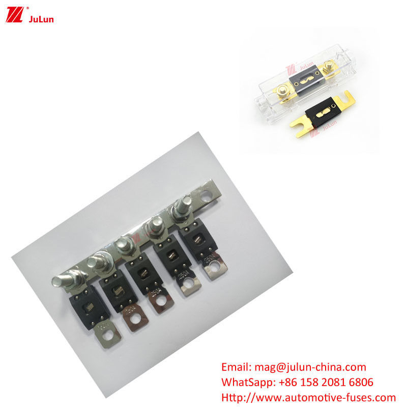 ANS / MIDI Premium Auto Fuse / Fuse Holder Tegangan Nominasi 32V Nominasi Saat ini 250A Untuk Kendaraan Listrik / Bus Electronic Circuit Protection