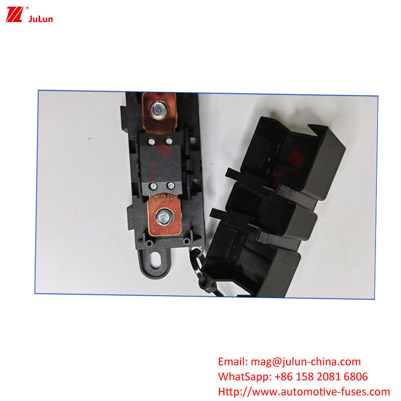80A100A Fuse / Kotak Otomotif Listrik Berkualitas Rentang Perlindungan Terintegrasi Sistem Sirkuit Elektronik Untuk Kendaraan Listrik / Truk / Van