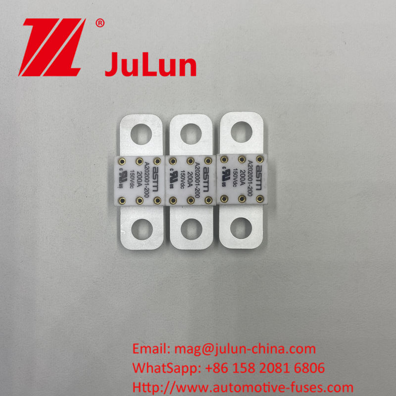 Kapasitas Patah Keramik A202001-150A 150VDC Fuse dengan Jarak Lubang 39mm dan Harga Terjangkau
