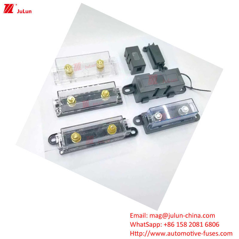 ANM Pemegang Sekring Mobil Rating Current 40A-500A Common Flame Retardant Applied to New Energy/Automotive Appliances, Audio