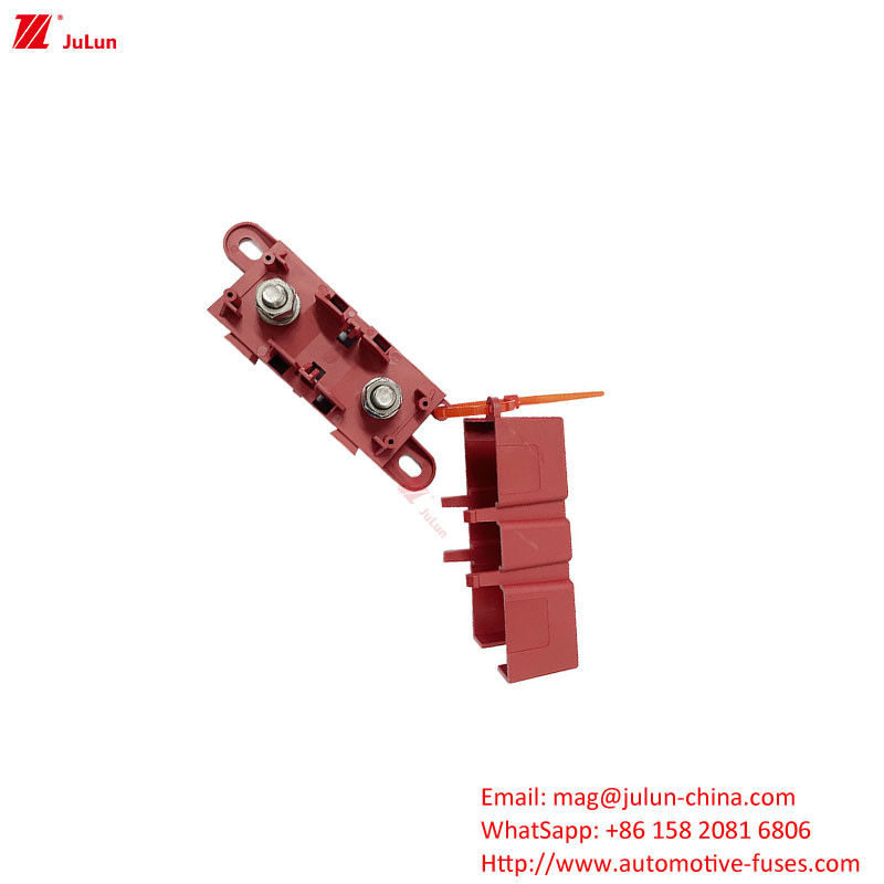 ANM ANL Pemegang Sekring Mobil Di Merah Hitam Untuk Mobil Besar/Medium/Kecil Menggunakan Bahan Tahan Suhu