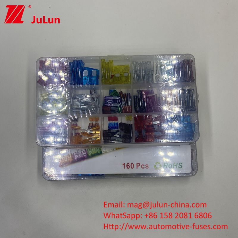 Auto Blade Fuses 40A 32V Terbuat Dari PA66 Kuningan Untuk Mobil SUV Truk