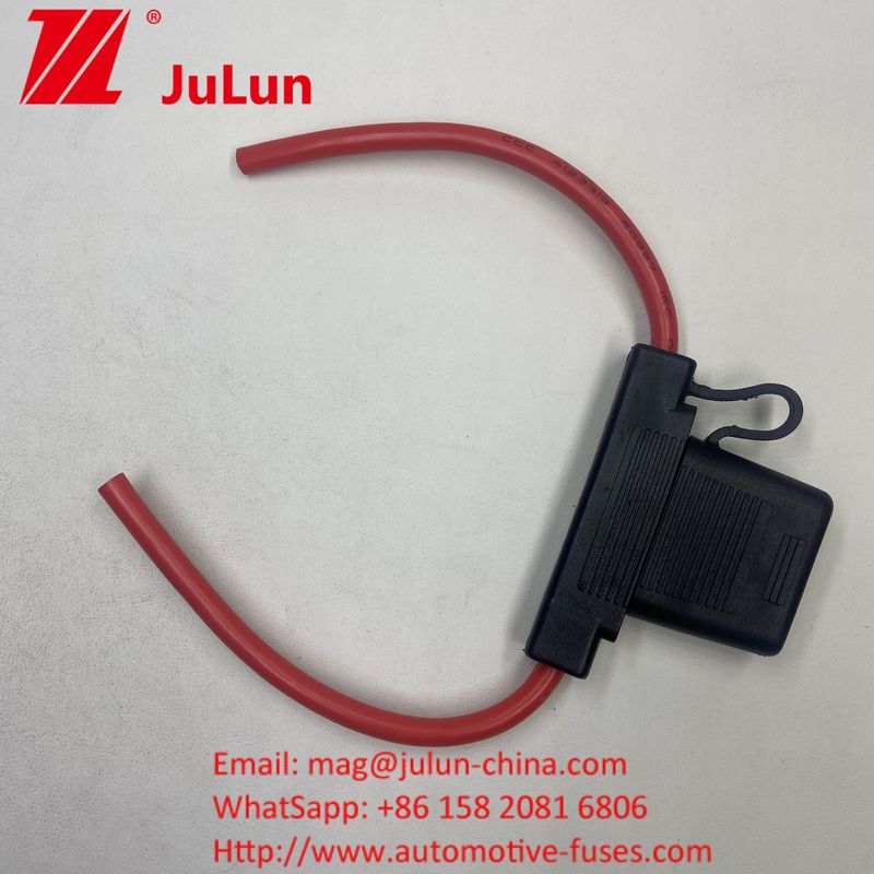 Fuse Holder, Fuse Blocks & Accessories Waterproof Inline Fuse Holder Maix Fuse 10AWG Wire UL1015 Untuk Otomotif Laut