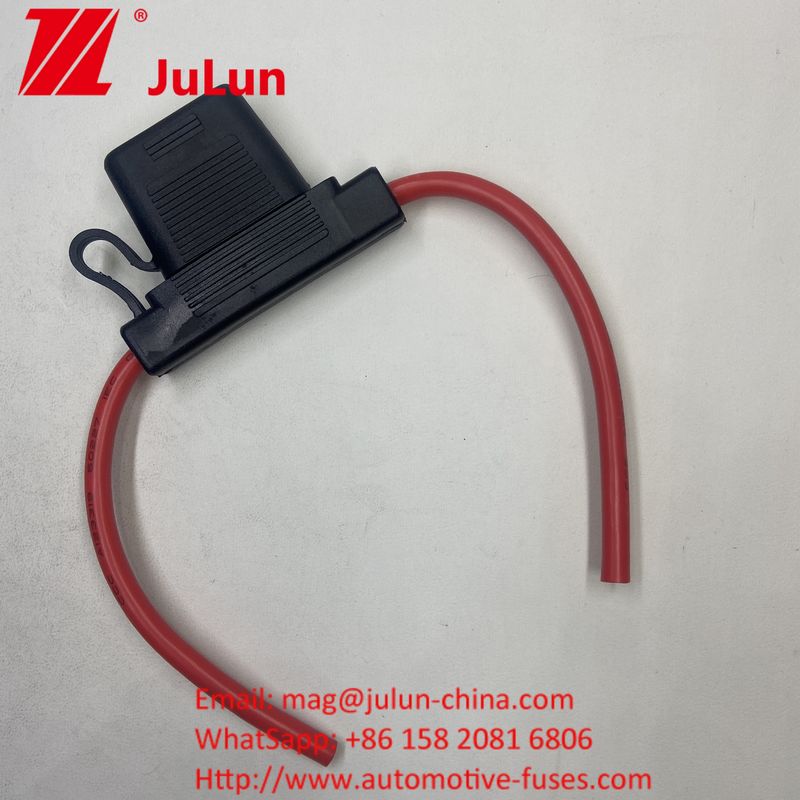 Pemegang sekring pisau otomotif dengan sekring untuk truk Mini Micro Atc Type Add-A-Circuit Auto Blade Fuse