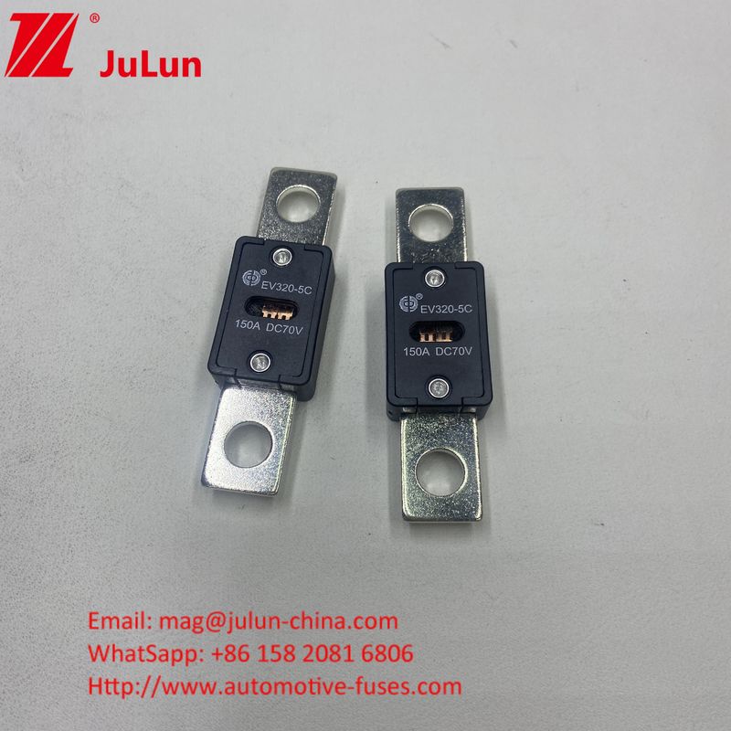 EV320-5X / 5C Baterai Otomotif 300A 70VDC Charger Fuse Dengan DC Fuse Untuk EV HEV Perlindungan Termasuk