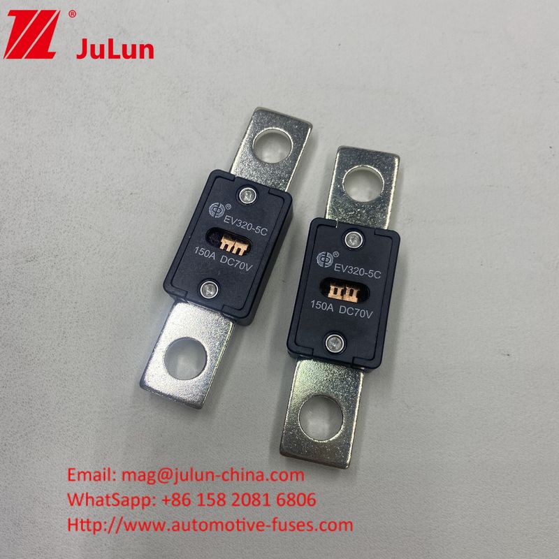EV320-5X 150A 70VDC Keramik Auto Fuses Listrik 80A 100A 125A 150A 200A 250A 300A 350A