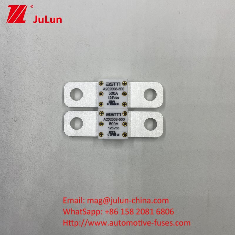 Kapal EV Kendaraan Listrik Fuse Terminal Tipe 125VDC A202008 350A ASTM