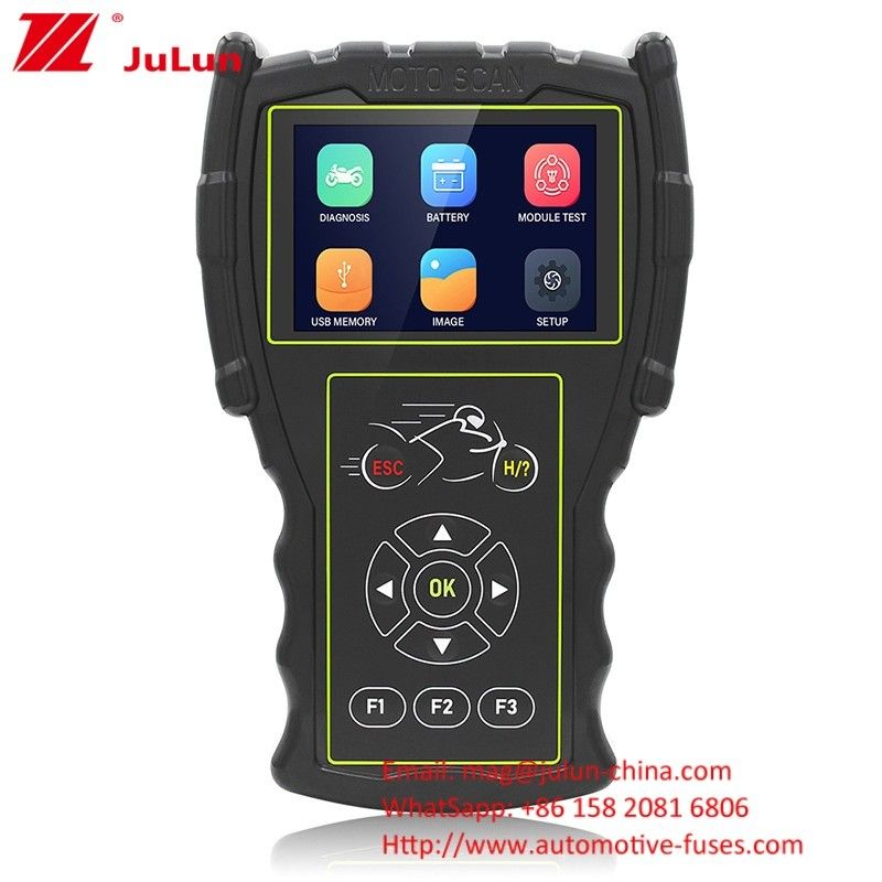 JDIAG M100 Pro Moto Scanner ECU Detektor Sepeda Motor Instrumen Diagnosis Kesalahan OBD
