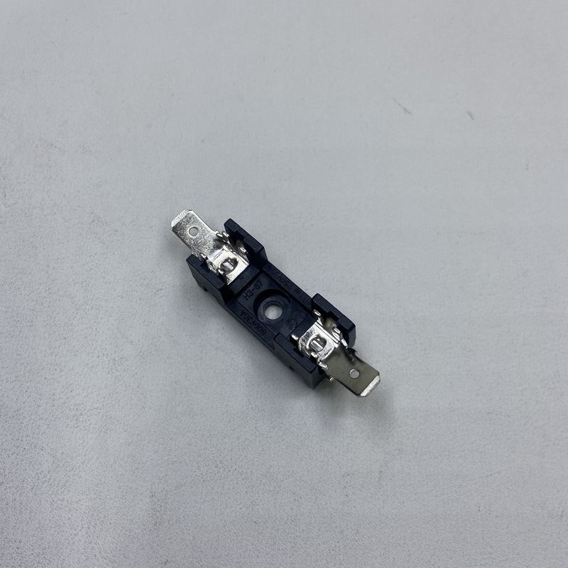 Pemasangan papan PCB 6*30mm 250VDC Hitam Biru Transparan Emas Pemegang Sekring Mobil